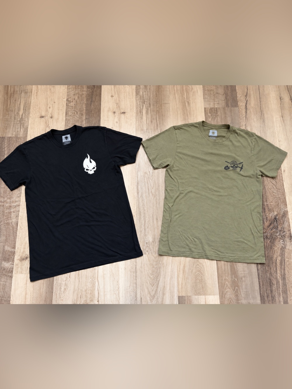 Power Athlete HQ Men’s Medium Graphic T-Shirt Bundle Move the Dirt